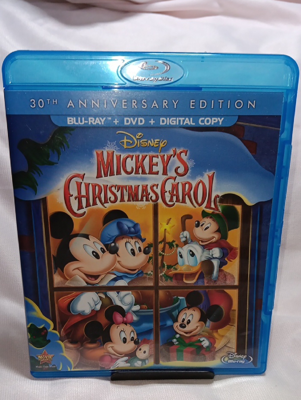 Disney Mickey's Christmas Carol 30th Anniversary Edition Blu-ray DVD Digital EUC
